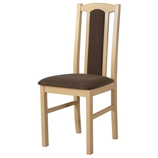 Jídelní židle BOLS 7 dub sonoma/hnědá