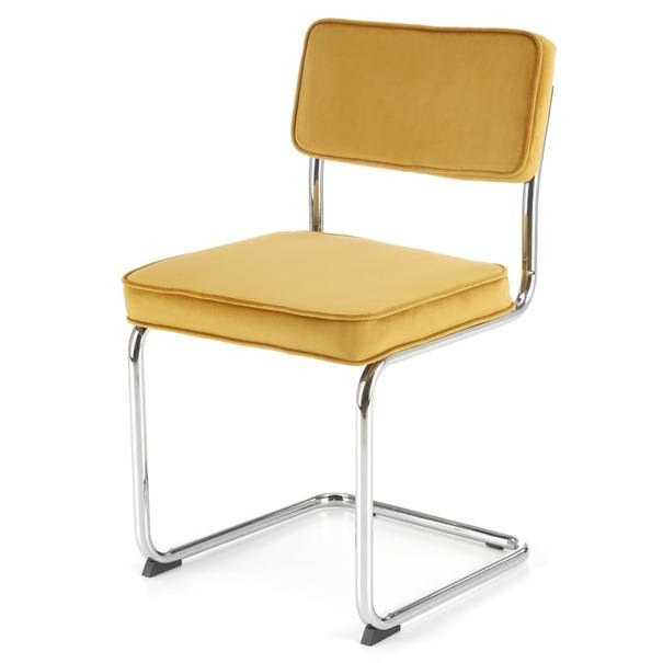 Jídelní židle SCK-510 hořčicová