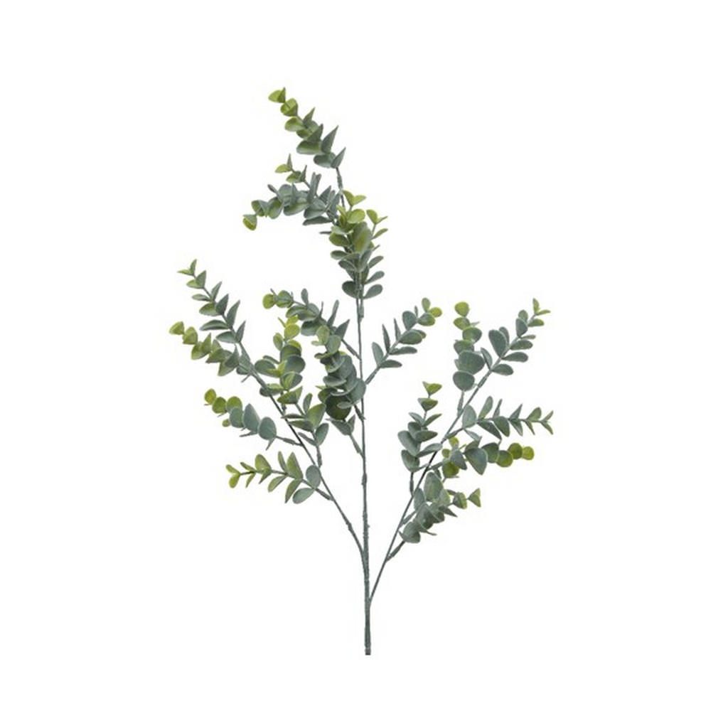DEKORAČNÍ VĚTVIČKA eukalyptus/blahovičník 73 cm