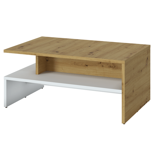Konferenční stolek SAGE dub artisan/bílá
