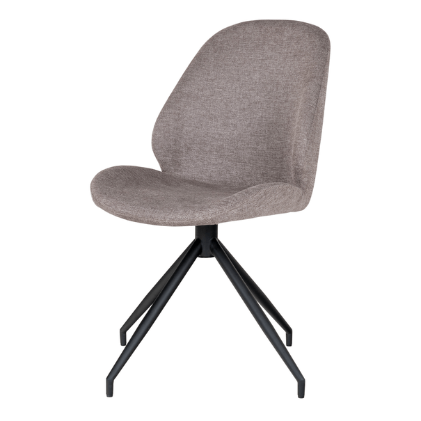 Jídelní židle MUNTI 2 šedá/černá
