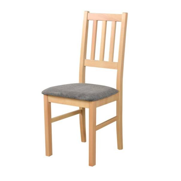 Jídelní židle BOLS 4 dub grandson/tmavě šedá