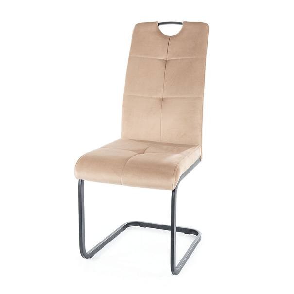 Jídelní židle OXU béžová/černá
