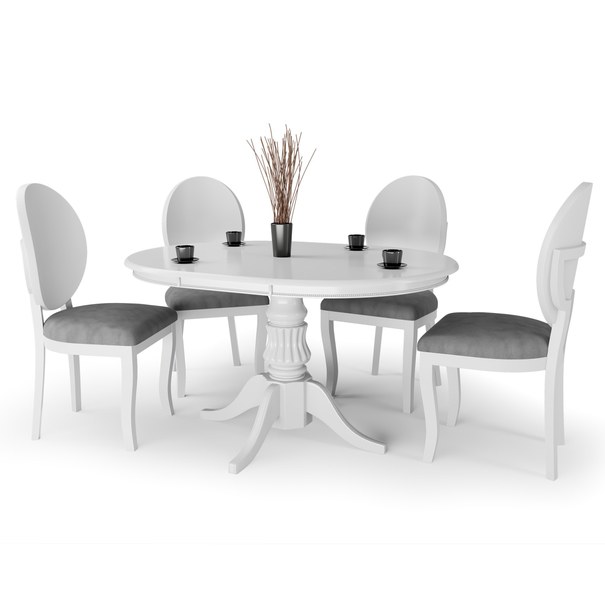 Jídelní stůl TAUREAN bílá